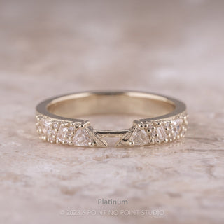 Stardust Wedding Ring Cuff, 3.5mm