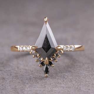 black diamond ring
