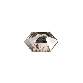 1.74 Carat Canadian Salt and Pepper Double Cut Hexagon Diamond