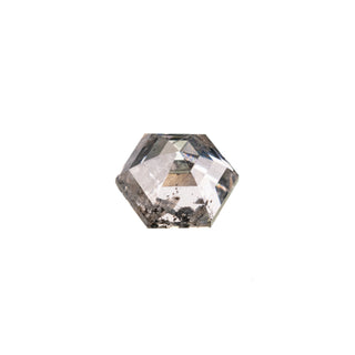 1.74 Carat Canadian Salt and Pepper Double Cut Hexagon Diamond