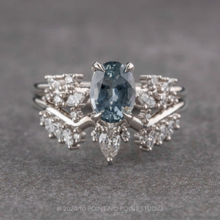 blue oval montana sapphire