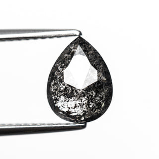 Black speckled pear diamond