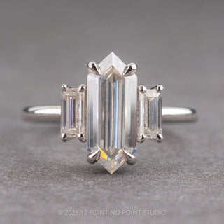 hexagon moissanite