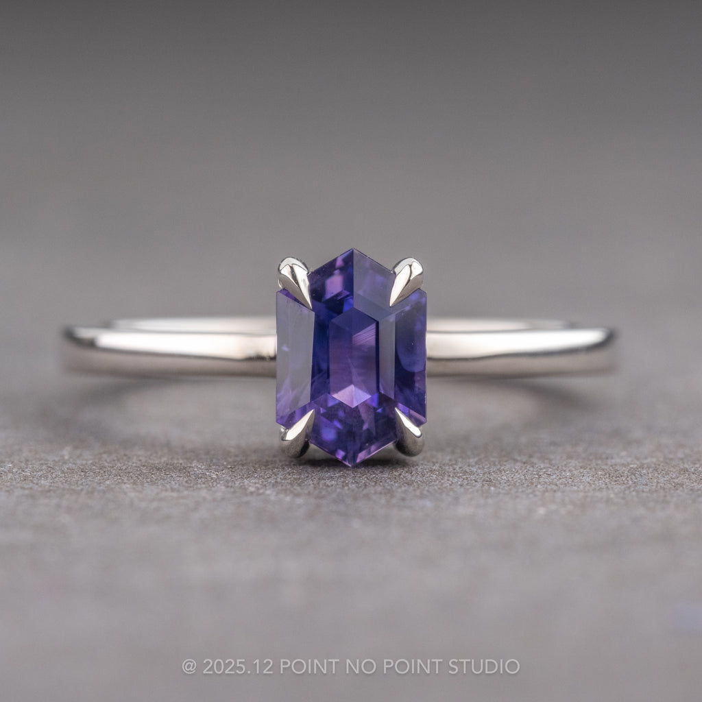 Sapphire Engagement Ring, Point No Point Studio