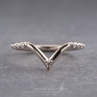 Novella Wedding Ring, 7 Diamond