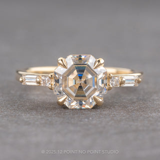octagon moissanite