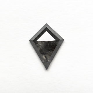 .81 Carat Black Rose Cut Kite Diamond