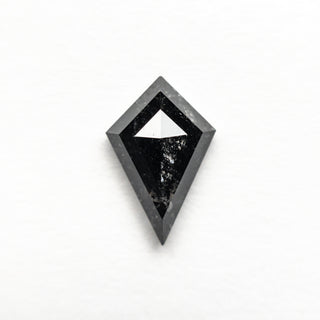 1.17 Carat Black Rose Cut Kite Diamond