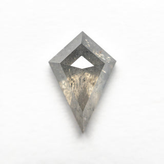 2.36 Carat Salt and Pepper Double Cut Kite Diamond