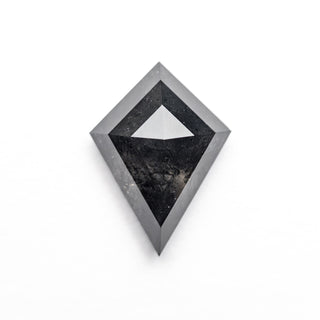 1.53 Carat Black Rose Cut Kite Diamond