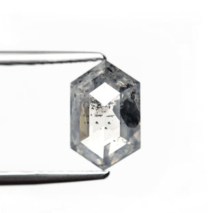 Salt and pepper hexagon diamond
