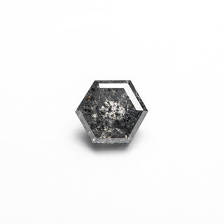 Salt and pepper hexagon diamond