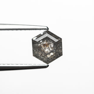 Black speckled diamond