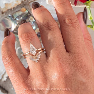 Kite Lab Diamond Engagement Ring, Lark Setting