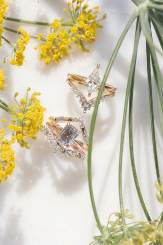 Kite Lab Diamond Engagement Ring, Lark Setting