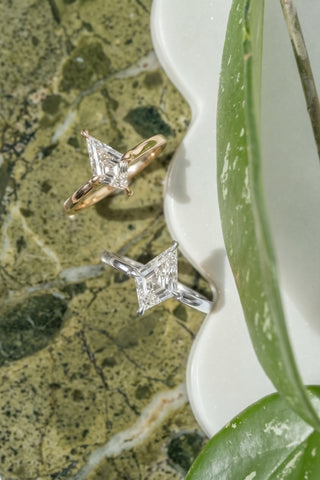 Kite Lab Diamond Engagement Ring, Lark Setting