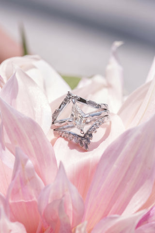 Kite Lab Diamond Engagement Ring, Lark Setting
