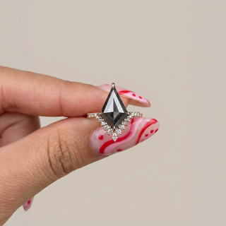 black kite diamond ring