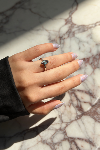 marquise alexandrite ring