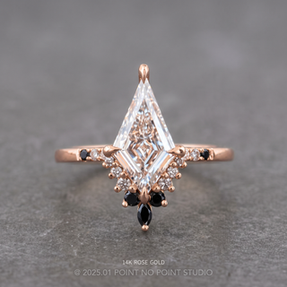 Kite Lab Diamond Engagement Ring, Ombre Avaline Setting