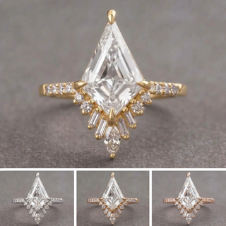 Kite Lab Diamond Engagement Ring, Wren Setting