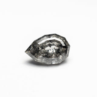 Salt and pepper pear diamond
