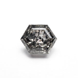 Salt and pepper hexagon diamond