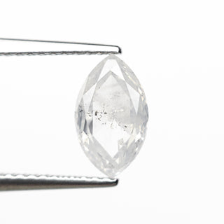 Salt and pepper marquise diamond