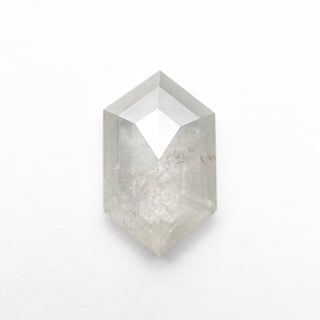 Icy white hexagon diamond