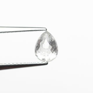 Salt and pepper pear diamond