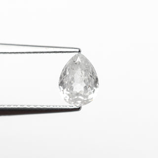 Icy white pear diamond