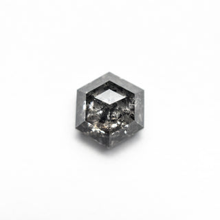 Salt and pepper hexagon diamond