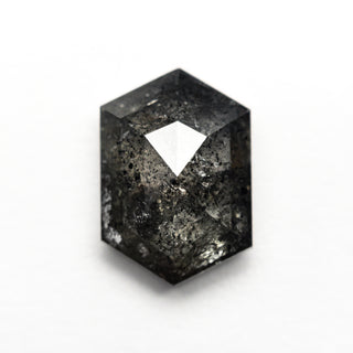 Salt and pepper hexagon diamond