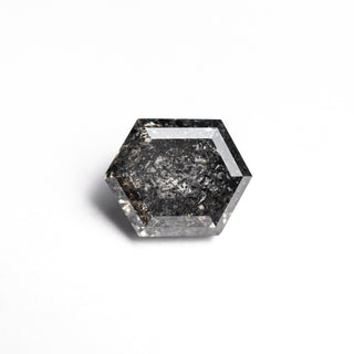 Salt and pepper hexagon diamond