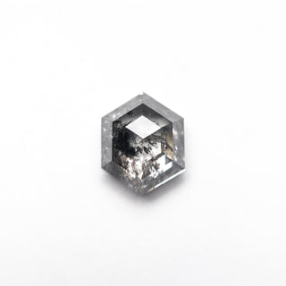 Salt and pepper hexagon diamond