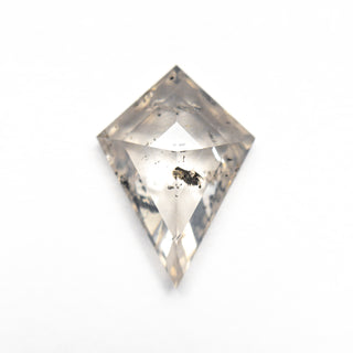 Icy white kite shaped diamond