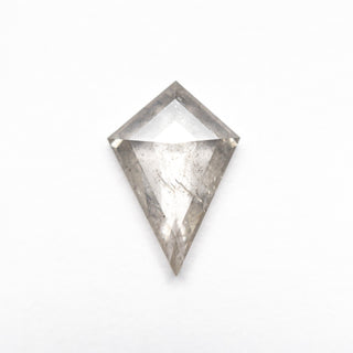 Icy salt and pepper kite diamond