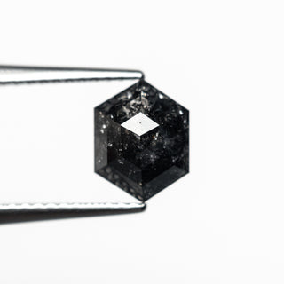 Black hexagon diamond