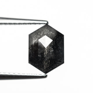 Natural black diamond