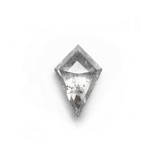 Icy salt and pepper kite diamond