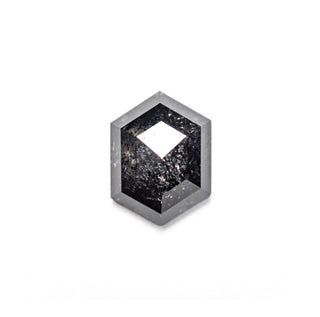 Salt and pepper hexagon diamond