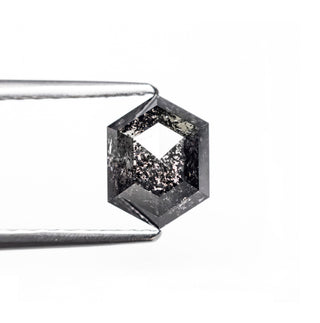 Black hexagon diamond