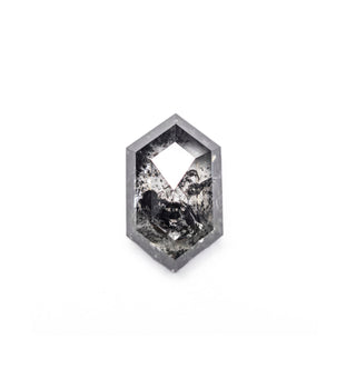 Salt and pepper hexagon diamond