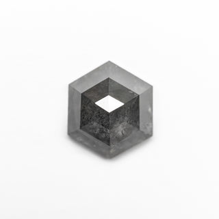 Salt and pepper hexagon diamond