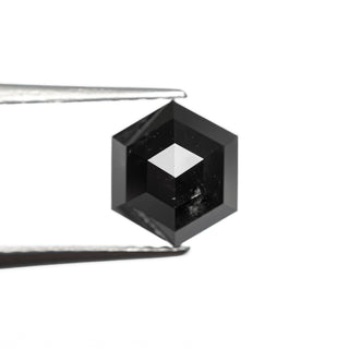 Natural black diamond