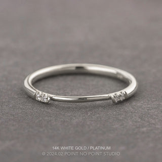 Harper Wedding Ring Cuff, 4 Diamond