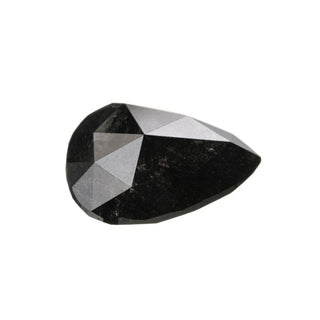 3.36 Carat Black Double Cut Pear Diamond