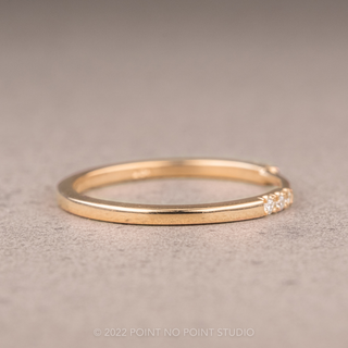 3 Diamond Harper Cuff, 14K Peach Gold