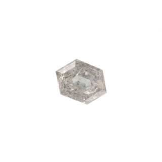 .67 Carat Canadian Salt and Pepper Double Cut Hexagon Diamond