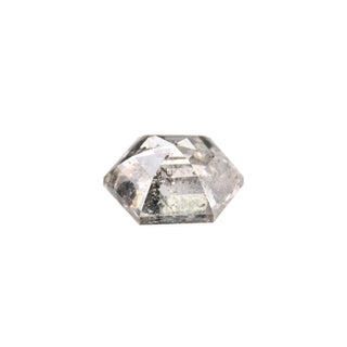 1.50 Carat Canadian Salt and Pepper Step Cut Hexagon Diamond